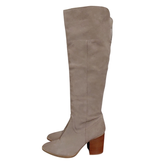Steve Madden Taupe Suede Over-the-Knee Boots Size 9.5 - Picture 9 of 13